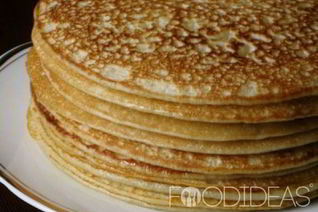 Толстые блины на сыворотке