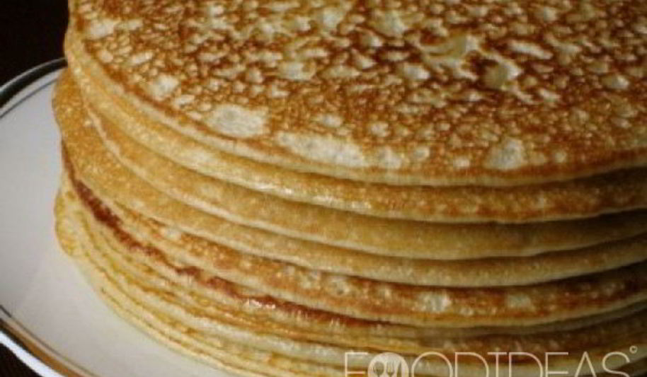 Рецепт толстых блинов на сыворотке