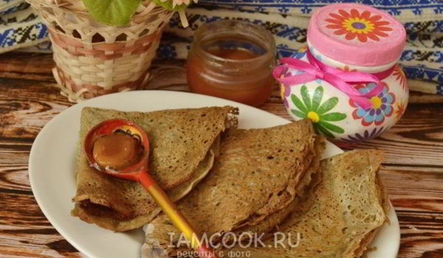 Рецепт тонких блинов с дырочками на сметане