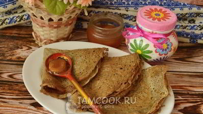 тонкие блины с дырочками на сметане