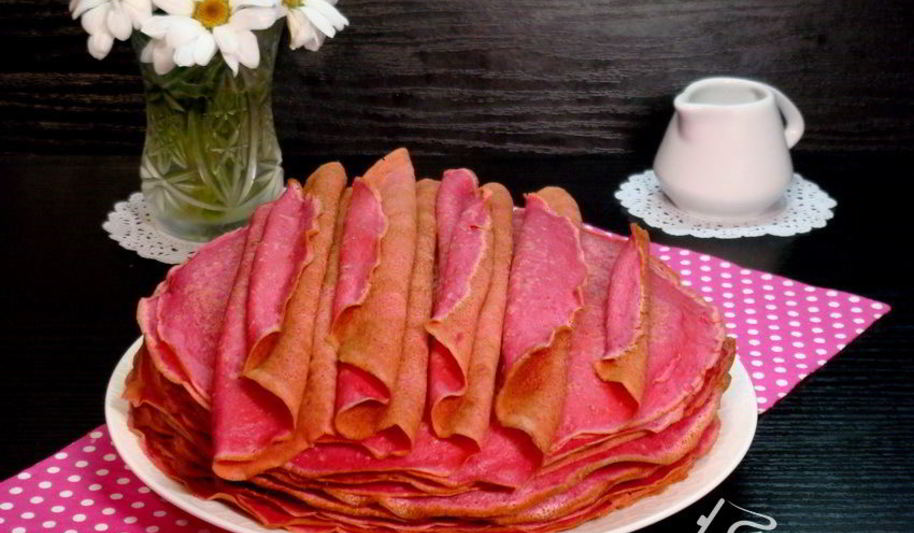 Рецепт ячневых блинов с творогом