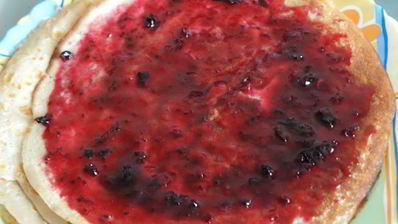 заварные блины на сгущенном молоке