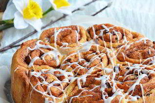 Американские плюшки с корицей