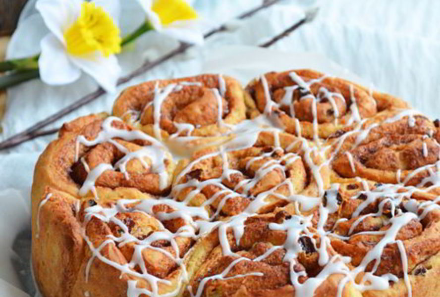 Американские плюшки с корицей