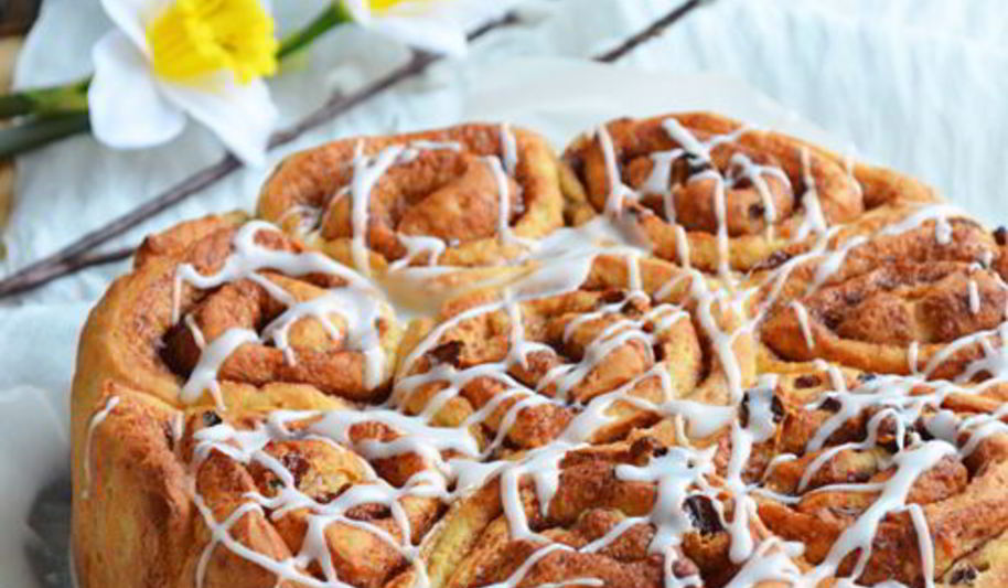 Рецепт американских плюшек с корицей