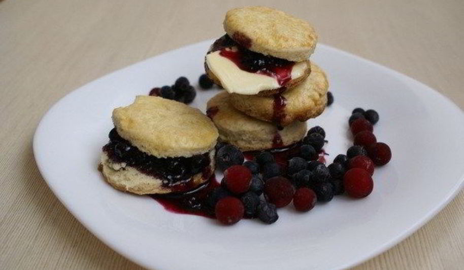 Рецепт английских булочек к завтраку