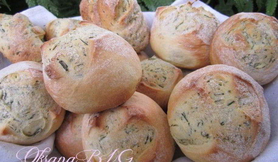 Рецепт болгарских булочек с укропом