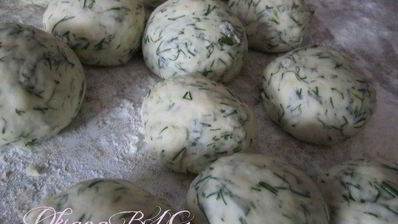 болгарские булочки с укропом