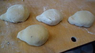 булочки ежики