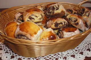 Булочки к чаю с маком