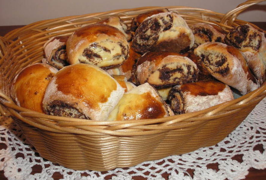 Булочки к чаю с маком