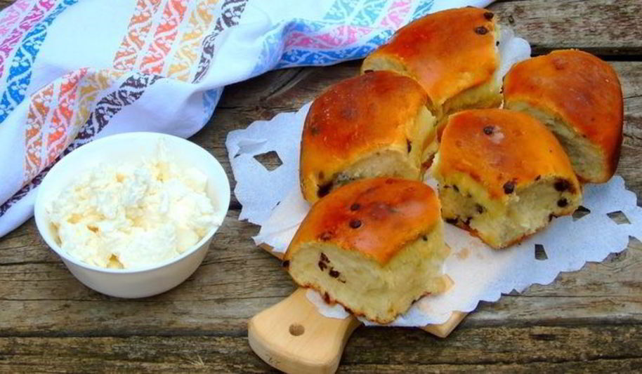 Рецепт булочек на рикотте с шоколадными каплями