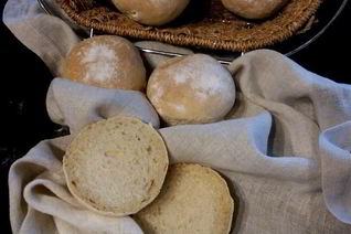 Булочки на солевом дрожжевом растворе