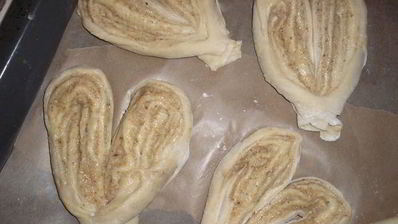 булочки ореховые сердца