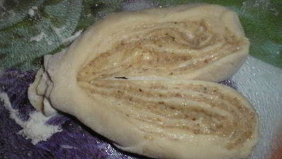 булочки ореховые сердца