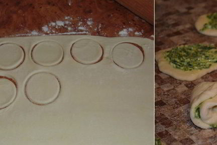 Булочки с чесноком