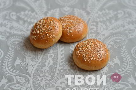 Булочки с кунжутом