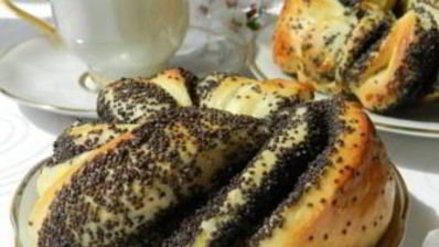 булочки с маком без дрожжей