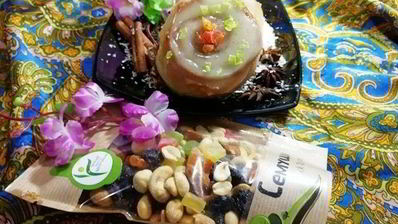 булочки с орехами и корицей по мотивам синнабон