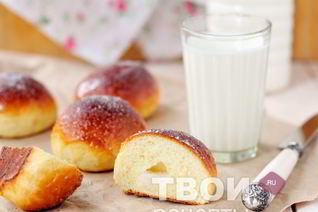 Булочки с сахаром