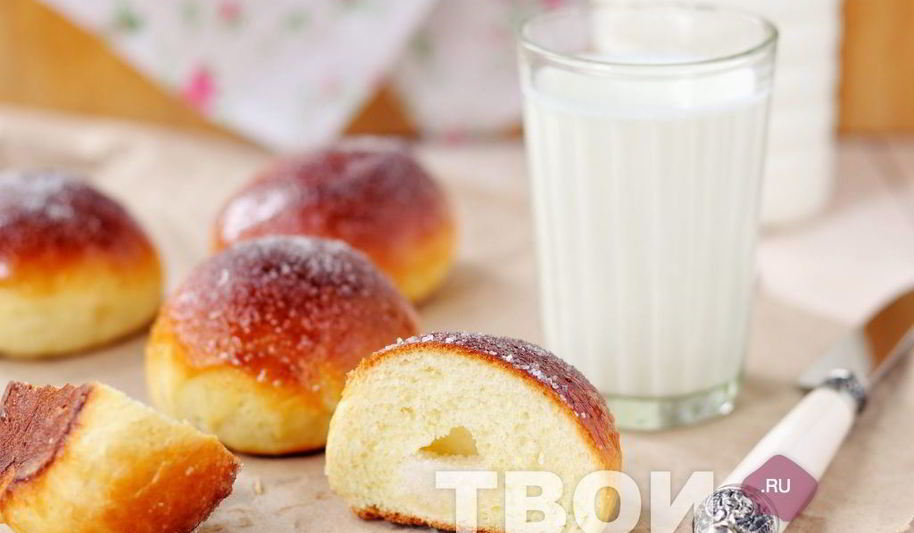 Рецепт булочек с сахаром