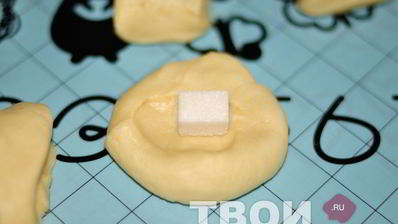 булочки с сахаром