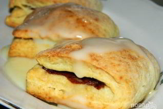 Булочки с шоколадом