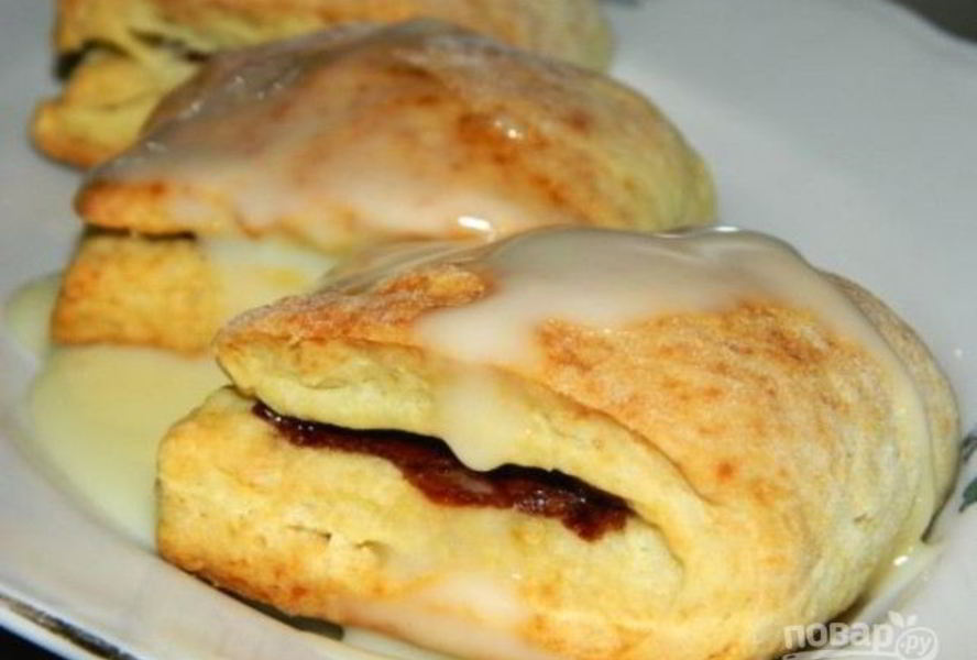 Булочки с шоколадом