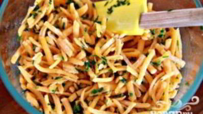 булочки с сыром и луком