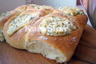 Булочки с сыром и творогом