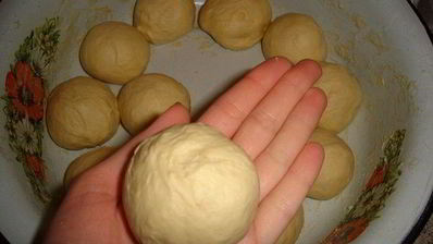 булочки с сыром и зеленью