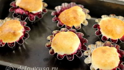 булочки с вишней