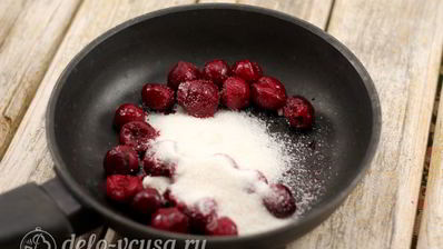 булочки с вишней