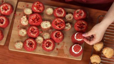 булочки шу с крамблом