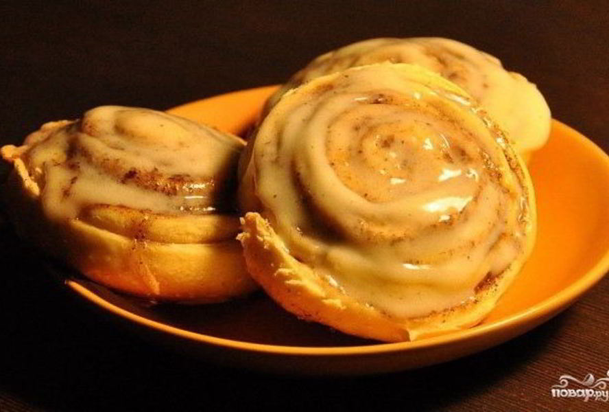 Булочки Синнабон с корицей