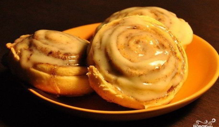 Рецепт булочек синнабон с корицей