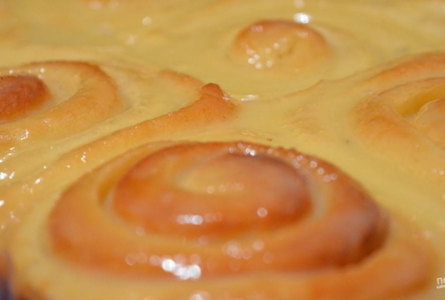 Булочки со сгущенкой