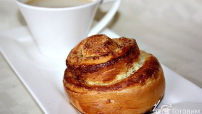 булочки-улитки с корицей и грецким орехом