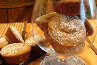 Булочки в формочке из ржаной муки