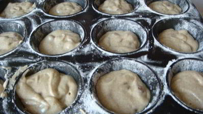 булочки в формочке из ржаной муки