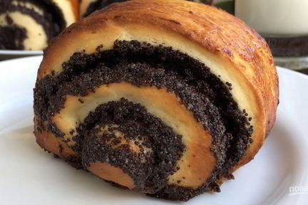 Домашние булочки с маком