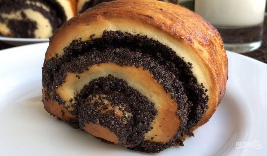 Рецепт домашних булочек с маком