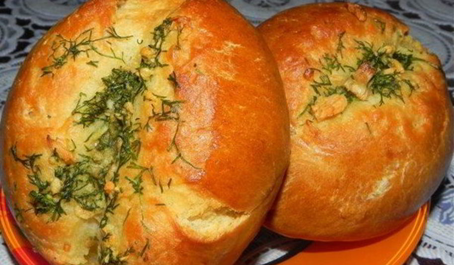 Рецепт домашних чесночных булочек