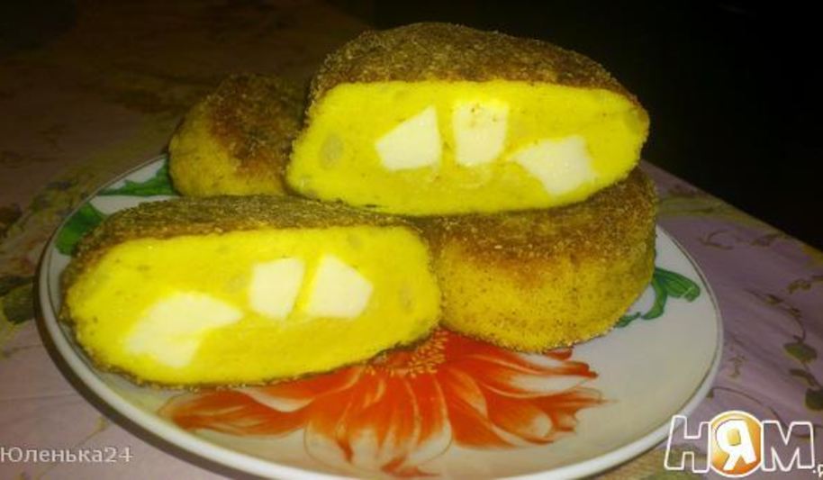 Рецепт картофельных булочек с плавленным сыром