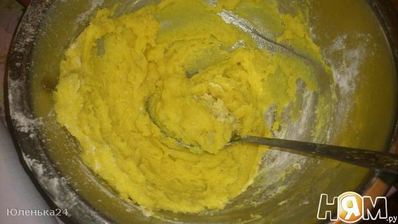 картофельные булочки с плавленным сыром