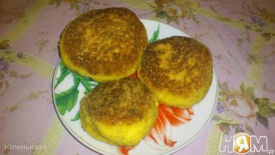 картофельные булочки с плавленным сыром