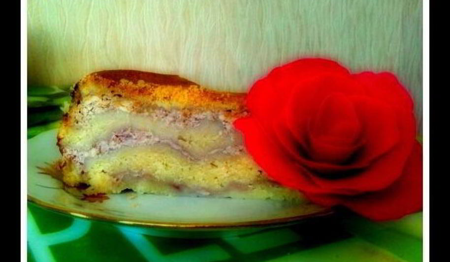 Рецепт королевской малиновой ватрушки в мультиварке