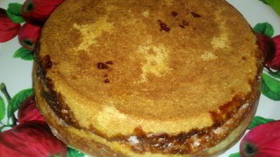 королевская малиновая ватрушка в мультиварке