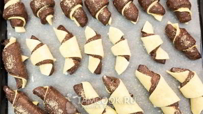 круассаны из слоеного и дрожжевого теста