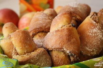 Круассаны из творожного теста